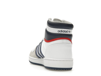 adidas Top Ten Hi White Navy Red