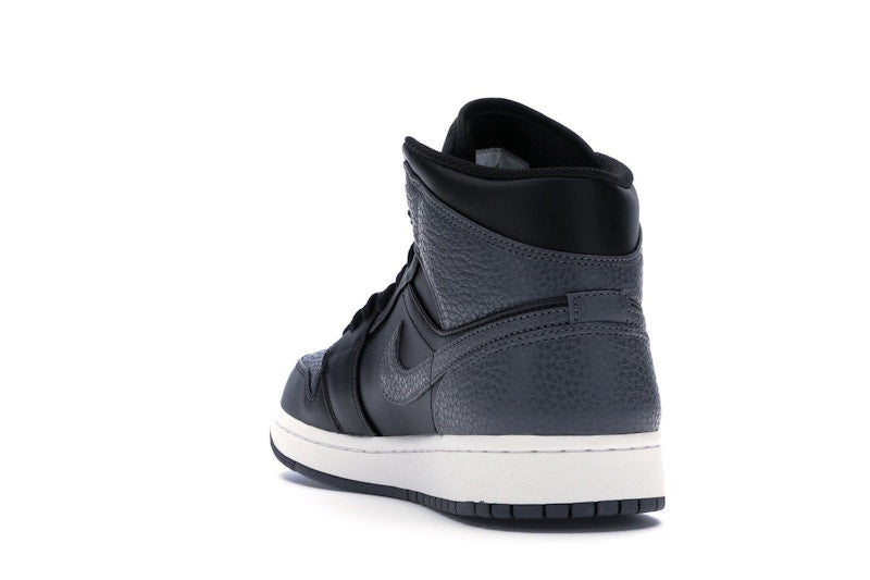Jordan 1 Retro Mid Black Dark Grey