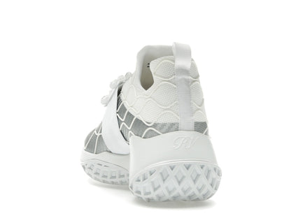 Roger Vivier Viv' Run Fabric Silver Crystal Buckle (Women's)