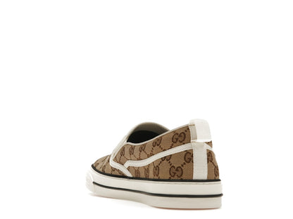 Gucci Tennis 1977 Slip On Beige Ebony
