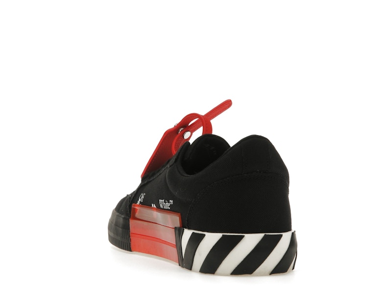 OFF-WHITE Vulcanized Low Black Orange Canvas