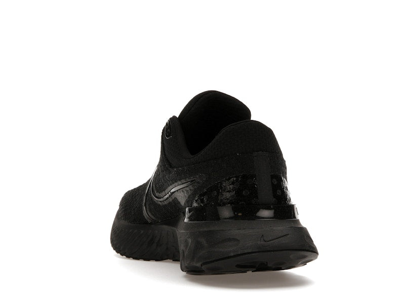 Nike React Infinity Run Flyknit 3 Triple Black