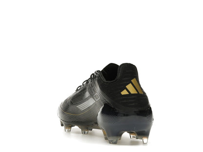 adidas F50 Elite FG Core Black Iron Metallic Gold Metallic