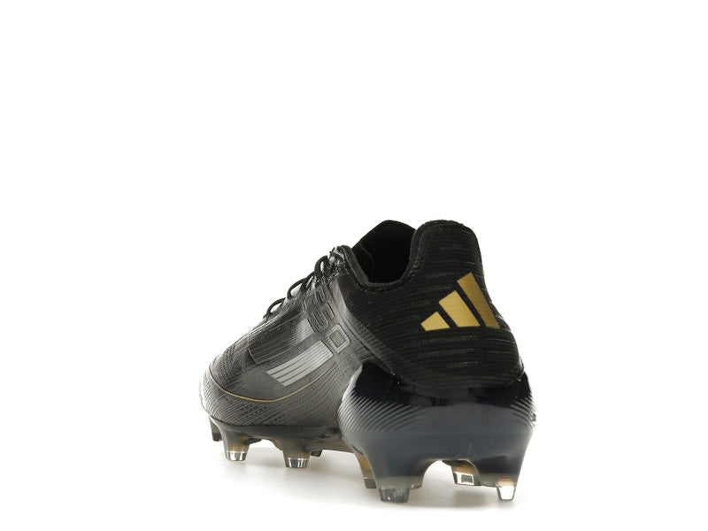 adidas F50 Elite FG Core Black Iron Metallic Gold Metallic
