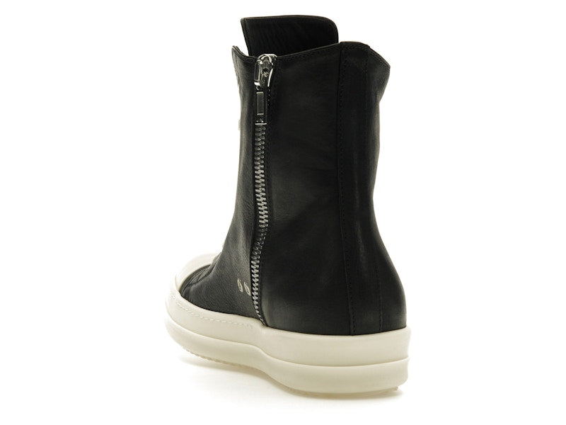 Rick Owens Lido High Sneaks Black Milk