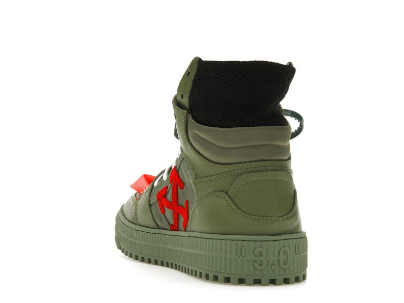 OFF-WHITE Off Court 3.0 Military Green Fuschia