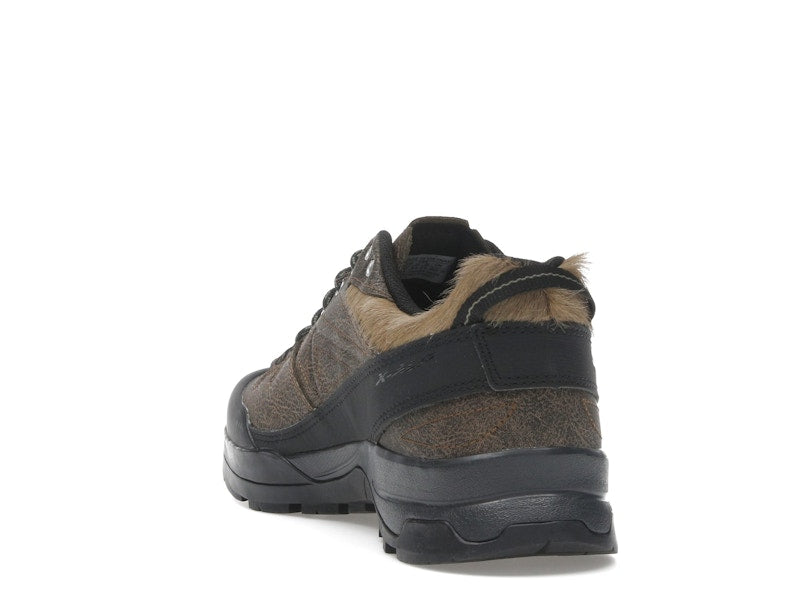 Salomon X-ALP Low Distressed Leather Dark Earth Black