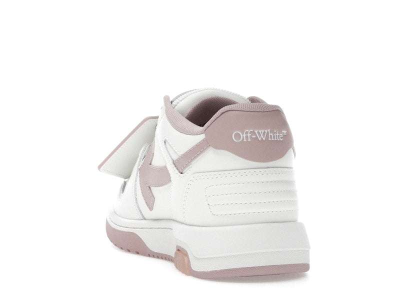 OFF-WHITE Out Of Office OOO Low Tops White Pink (Women's)