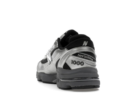 New Balance 1000 Black Silver Metallic