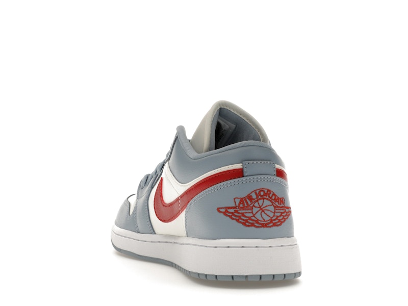 Jordan 1 Low Blue Whisper Dune Red (Women's)