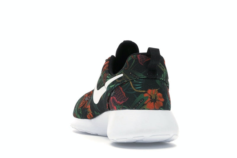Nike Roshe Run Floral Print Total Orange