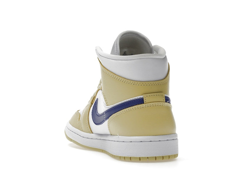 Jordan 1 Mid Lemon Wash Lapis (Women's)