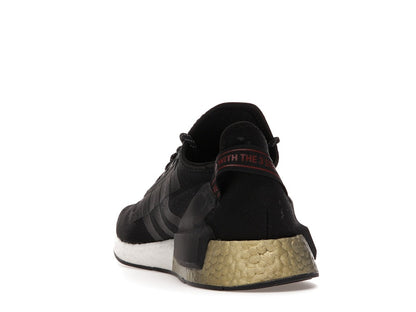 adidas NMD V2 Core Black Gold Metallic