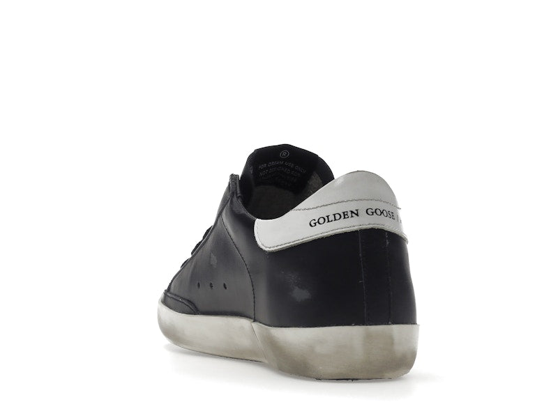 Golden Goose Super-Star Black White Leather (Women's)