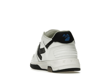 OFF-WHITE Out Of Office OOO 30 MM Low Tops Black White Blue