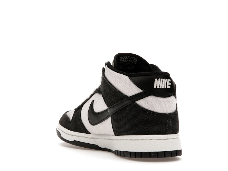 Nike Dunk Mid Canvas Panda