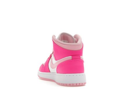 Jordan 1 Mid Fierce Pink (GS)
