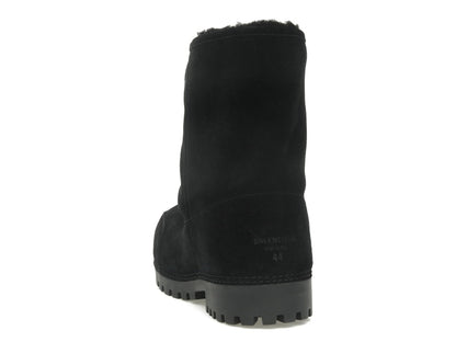 Balenciaga Alaska Low Boot Black Suede