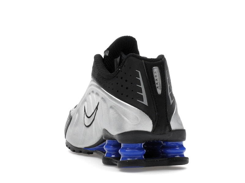 Nike Shox R4 Metallic Silver Black Racer Blue (Women's)