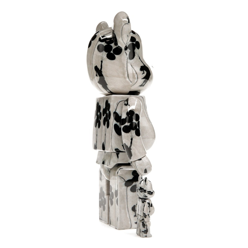 Bearbrick Flying Balloons Girl 100% & 400% Set