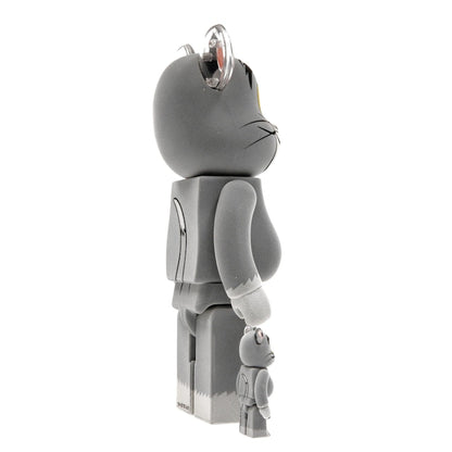 Bearbrick Tom and Jerry: Tom Flocky 100% & 400% Set