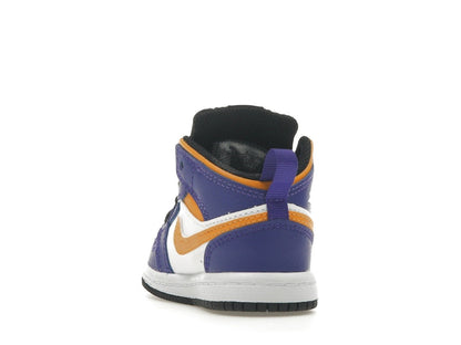 Jordan 1 Mid Lakers (2022) (TD)