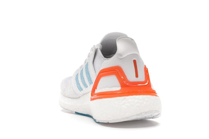 adidas Ultra Boost 20 White Sharp Blue True Orange