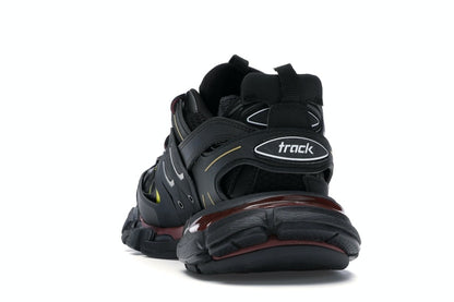Balenciaga Track Trainers Black Bordeaux