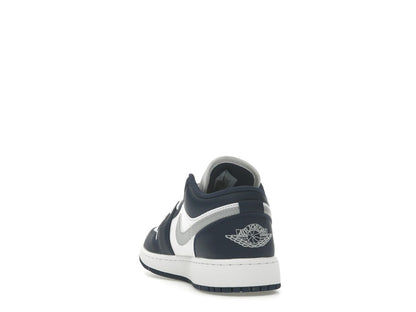 Jordan 1 Low Midnight Navy Wolf Grey (GS)