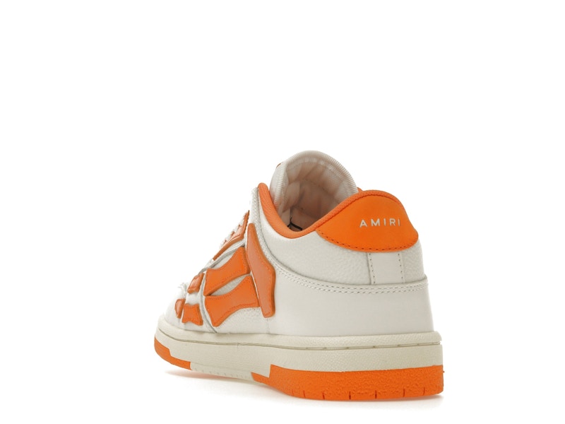 AMIRI Skel Top Low White Orange
