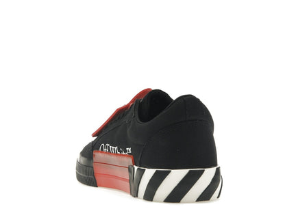 OFF-WHITE Vulcanized Low Canvas Black White