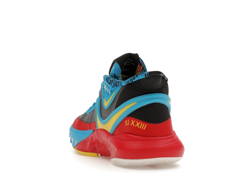 Nike Kyrie 8 GO SE Black Blue Tour Yellow (PS)