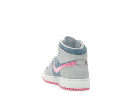 Jordan 1 Mid Denim Sequin (GS)
