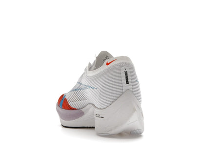 Nike ZoomX Vaporfly Next% 2 White Laser Blue Rush Orange