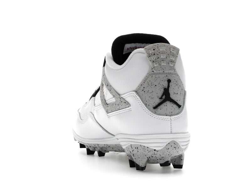 Jordan 4 Retro TD Cleat White Cement