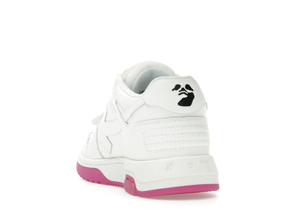 OFF-WHITE Out Of Office Low Tops (W) For Walking Fuschia
