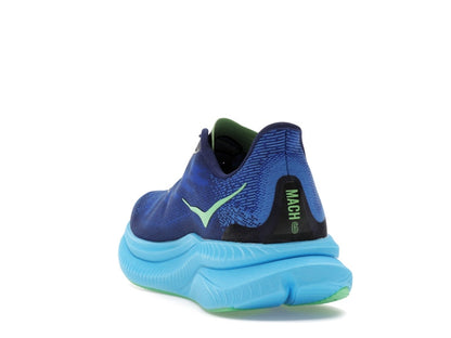 Hoka One One Mach 6 Virtual Blue Bellwether Blue