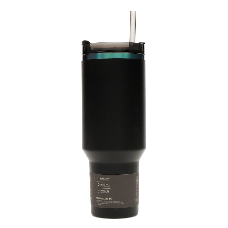 Stanley The Black Chroma Collection Flowstate Quencher 40oz Tumbler Black Chroma