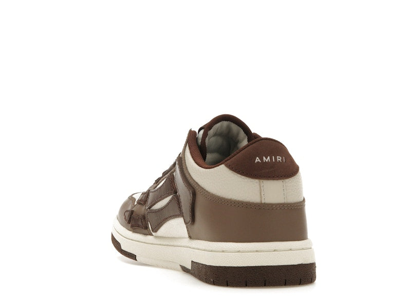 AMIRI Skel Low Top Low Brown