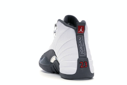 Jordan 12 Retro White Dark Grey (GS)