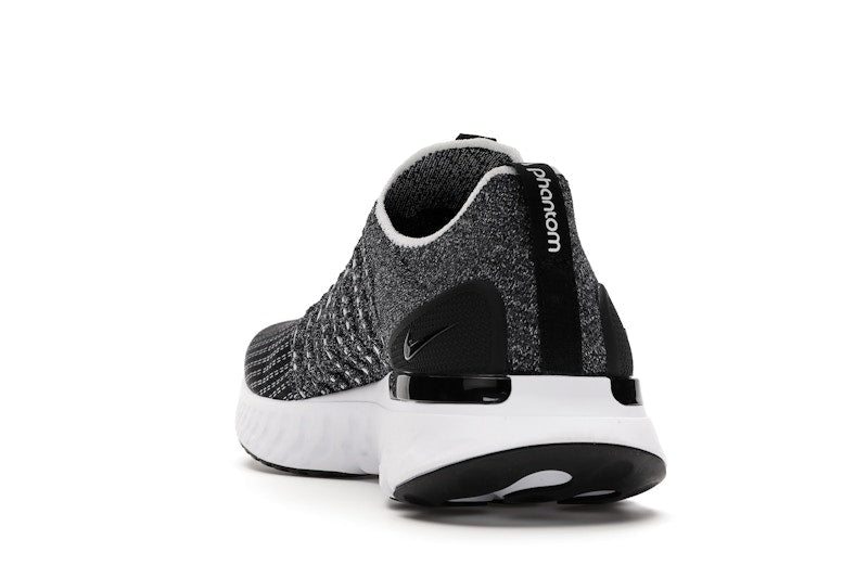 Nike React Phantom Run Flyknit 2 Black White Blend