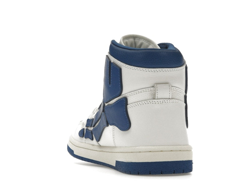 AMIRI Skel Panelled High Top White Blue