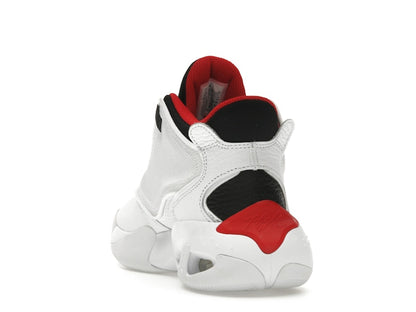 Jordan Max Aura 4 White Black University Red