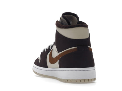 Jordan 1 Mid SE Brown Basalt Oatmeal (Women's)