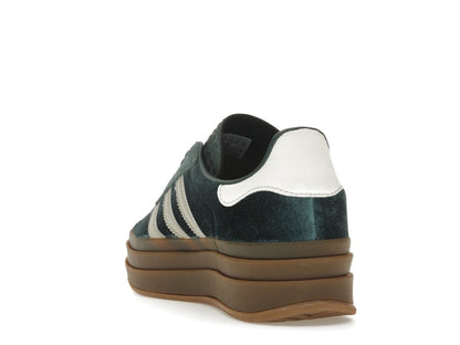 adidas Gazelle Bold Mineral Green Velvet (Women's)
