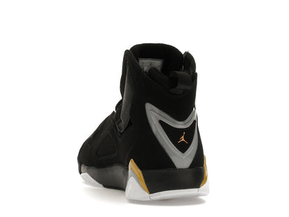 Jordan True Flight Black Metallic Gold