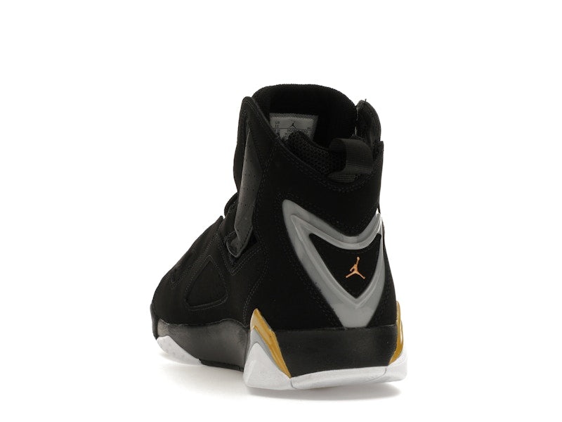 Jordan True Flight Black Metallic Gold