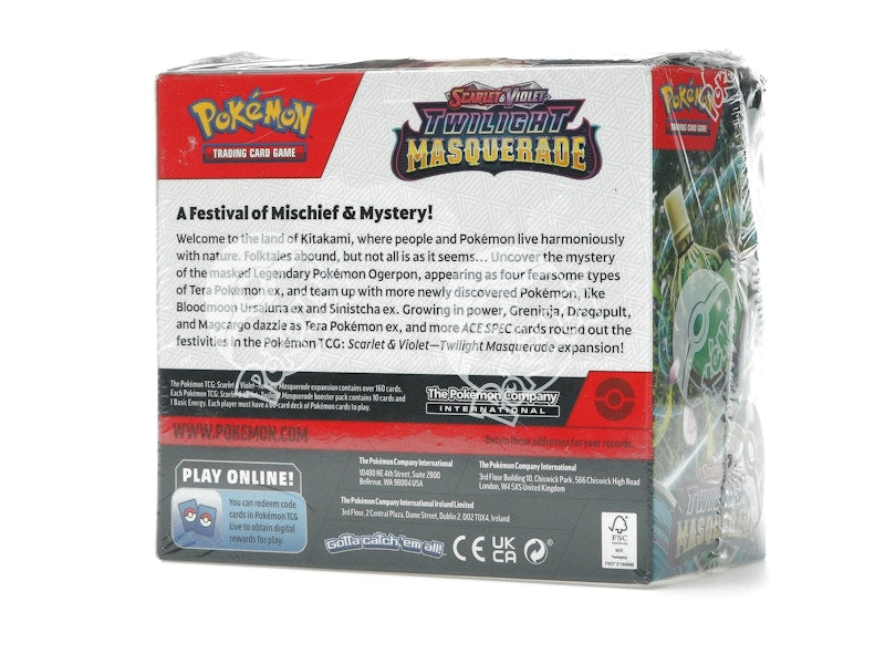 Pokémon Scarlet & Violet Twilight Masquerade Booster Box