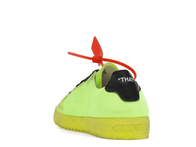 OFF-WHITE Low 2.0 Fluo Yellow FW19