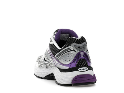 Saucony ProGrid Omni 9 White Black Silver Purple